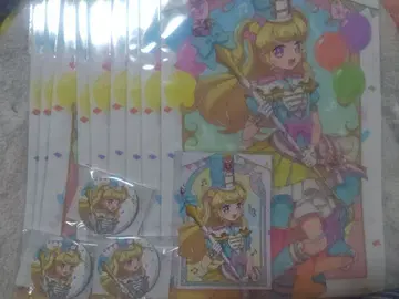 프리파라 마루쿠지 유메카와 유이 클리어 파일 브로마이드 캔뱃지