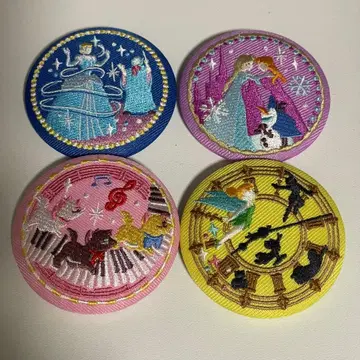 디즈니 자수 캔뱃지