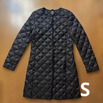 새상품급 UNIQLO 울트라 라이트 다운 컴팩트 코트 S 블랙 블랙