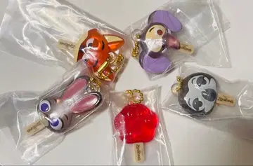 주토피아2 아이스캔디 참 가챠 5개 세트 세미 컴플리트