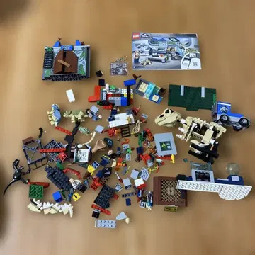 LEGO 쥬라기 월드 세트 키링 포함