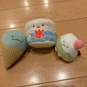 스미코구라시 손바닥 봉제 인형 크림 소다 산 외 3종 세트