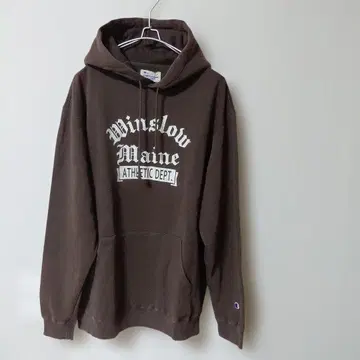 Champion 빈티지풍 Winslow Maine 후드티 2L