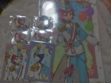 프리파라 마루쿠지 코요이 아사히 클리어 파일 캔뱃지 브로마이드