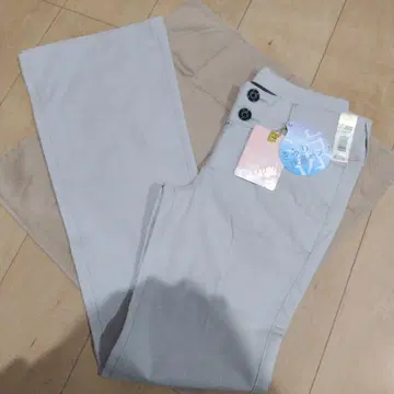 BRAPPERS 라이트 그레이 캐주얼 팬츠