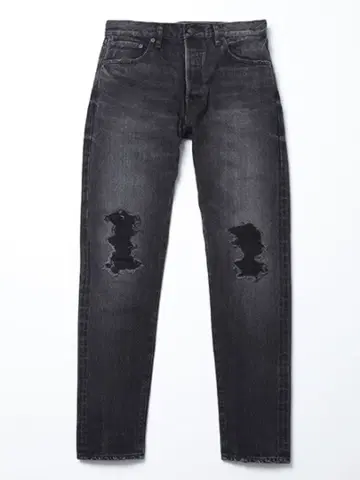 MINEDENIM 마인 데님 데미지 가공 크러쉬 데님