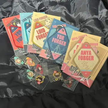 스파이 패밀리 키링 세트