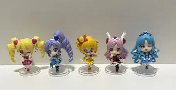 프레쉬 프리큐어 캡슐 피규어 컬렉션 가챠가챠 5종 세트