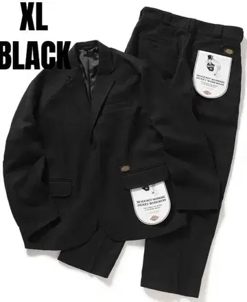 Dickies TRIPSTER SUIT 25FW BLACK XL
