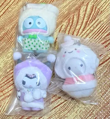 치비토모 산리오 코기뮨 쿠로미 한교동 3개 세트