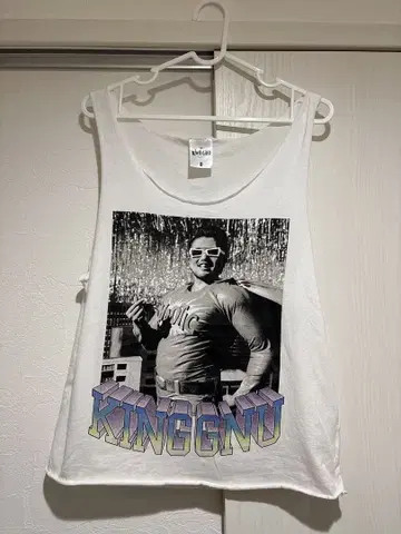 새상품 King Gnu 탱크탑 S 이구치리 IGUCHI TANK TOP