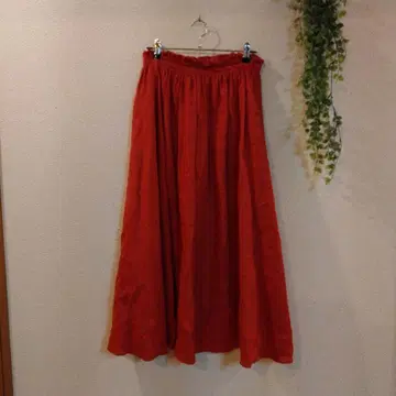 JOURNALSTANDARD 플레어 스커트 오렌지 38