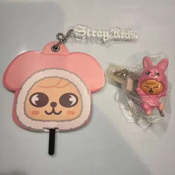 스키즈 승민 미니 부채 & 키링 세트 판매