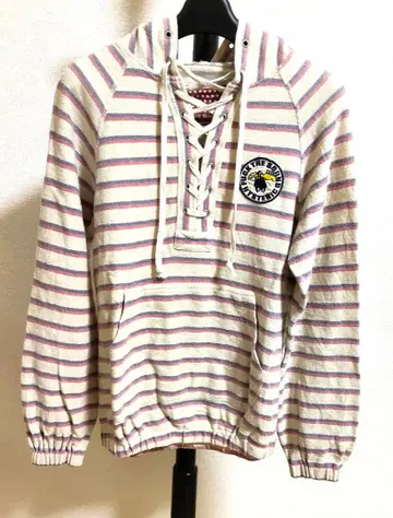 HYSTERIC GLAMOUR 스트라이프 멕시칸 후드티 Y2K