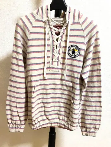 HYSTERIC GLAMOUR 스트라이프 멕시칸 후드티 Y2K