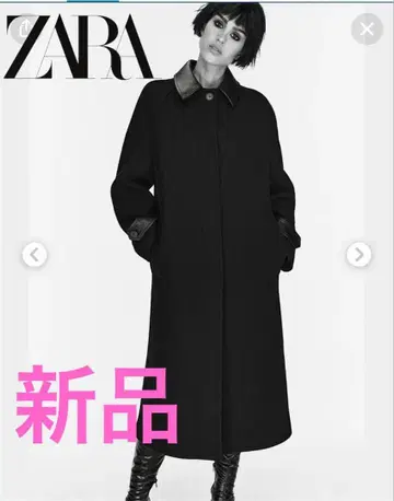 새상품 ZARA ZW COLLECTION MANTECO 울 혼방 코트