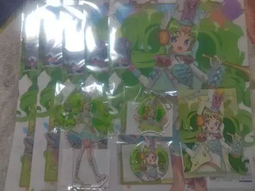 프리파라 마루쿠지 파루루 클리어 파일 브로마이드 캔뱃지 아크릴 스탠드