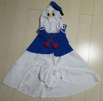 디즈니 성인용 도널드 덕 변신 판초