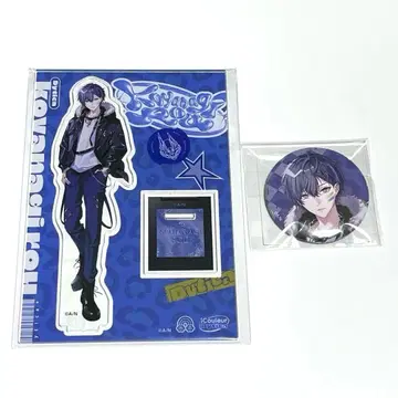 니지산지 코야나기 로우 icouleur 아크릴 스탠드 캔뱃지 세트