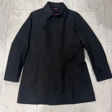 남성용 스텐카라 코트 블랙 이너 포함 다기능 미스터 준코 새상품급