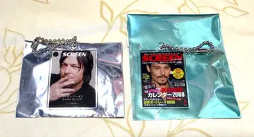 SCREEN 아크릴 키링 노먼 리더스/조니 뎁 세트