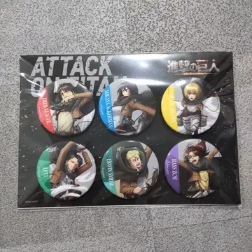 진격의 거인 위트 스튜디오 witstudio Action 캔뱃지 세트