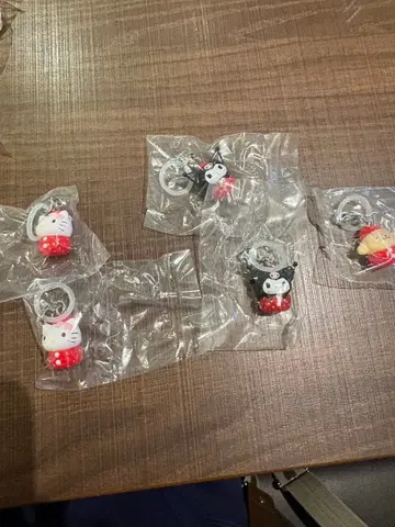 산리오 딸기 메지루시 액세서리