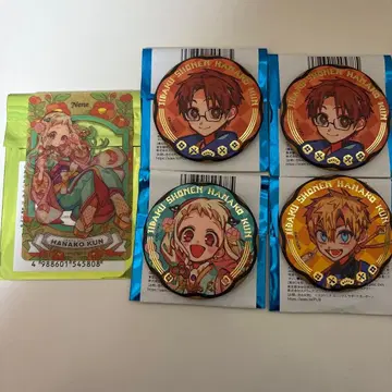 지박소년 하나코 군 10주년 뮤지엄 주얼리 캔 배지 클리어 카드