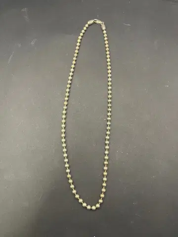 실버 925제 4mm 볼 체인 45cm 목걸이 이탈리아제