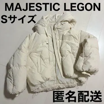 시착만 한 MAJESTIC LEGON 다운 자켓 아이보리 S 사이즈