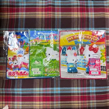 레어! 하로키티 타월 세트 3장