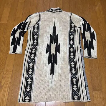 아메리카 원주민 무늬 로즈버드 롱 가디건 (고로즈 팬에게!)