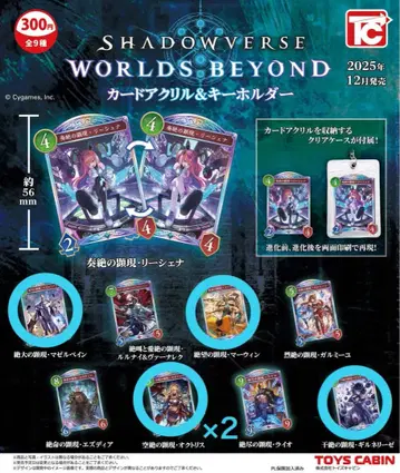 SHADOWVERSE WORLDS BEYOND 아크릴 키링