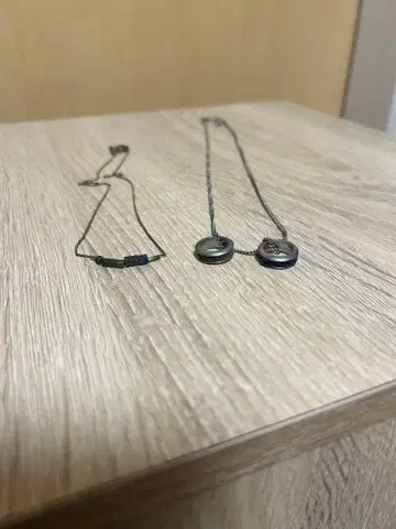 실버 목걸이, 골드 목걸이 2개 세트