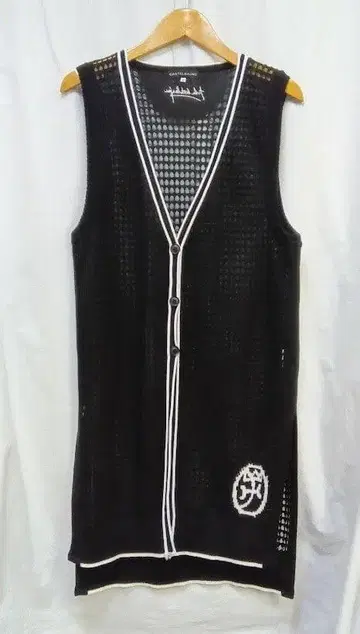 까스텔바작 메쉬 니트 롱베스트