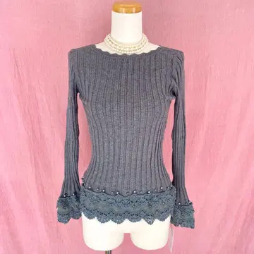 페어리 그런지 리브 니트 발레코어 오시리스 무스보레 a.i.c