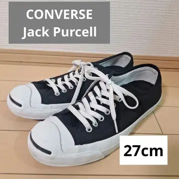 Jack Purcell 블랙 CONVERSE 잭퍼셀 27cm