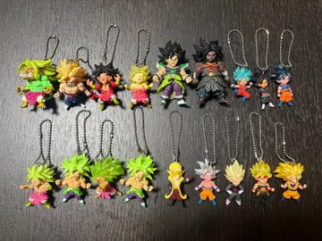 드래곤볼 키링 피규어 세트