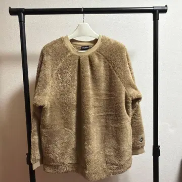 짐 마스터 베이지 플리스 트레이닝복