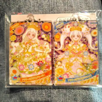 비밀의 아이프리 남코 한정판 아크릴 카드 키링 츠무기 링 공주