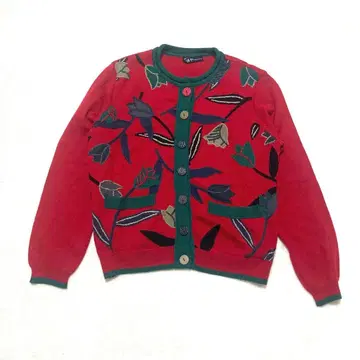 하렐루야 튤립 가디건 울