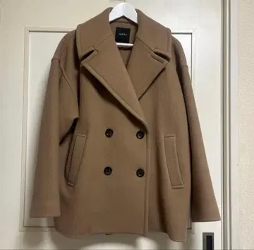 N.O.R.C 피 코트 울 베이지