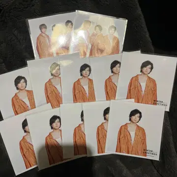 NEWS 카토 시게아키 정사각형 사진 세트