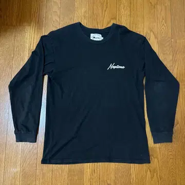 Naptime 긴팔 티셔츠 블랙