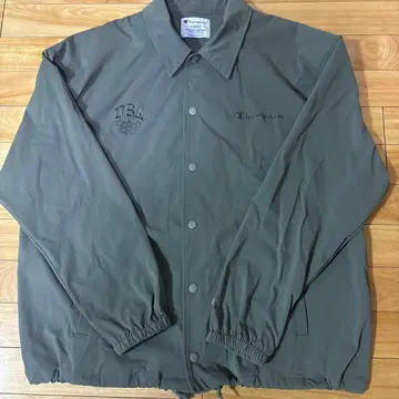 Champion 나일론 셔츠 자켓 그레이 L 사이즈