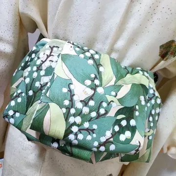 어른용 헤코오비 반폭 오비 핸드메이드 미오 No.2394 스즈란 디자인