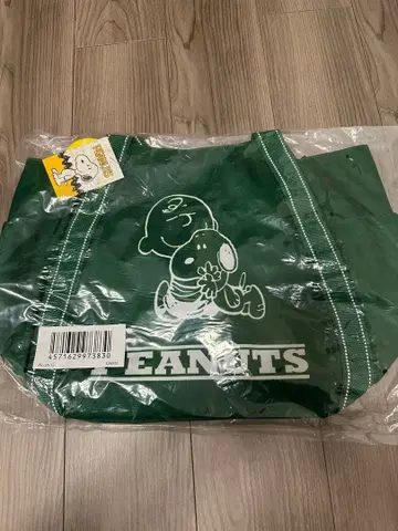 새상품 스누피 찰리 브라운 벌룬 토트백