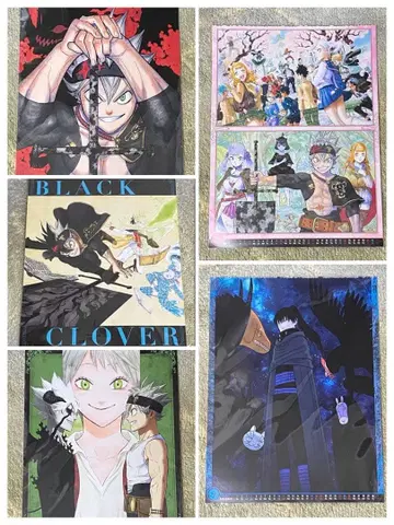 블랙클로버 포스터 5장 2022년 달력