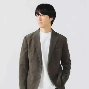 BEAMS HEART 테크 코듀로이 2 버튼 자켓 25AW