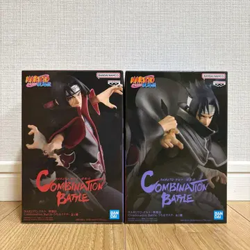 나루토 돌풍전 이타치 사스케 피규어 2세트